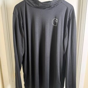 Carhartt Black Relaxed Fit Hoodie